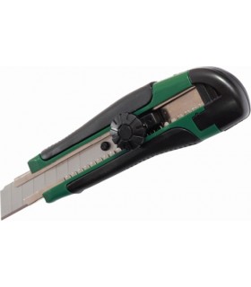 NÓŻ Z OSTRZEM ŁAMANYM BL.SKRĘCANA 18mm S-17430
