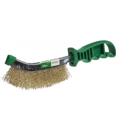 SZCZOTKA DRUCIANA 250mm MOSIĘŻNA S-47715