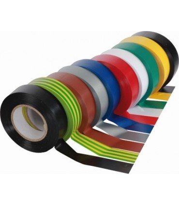 TAŚMA IZOLACYJNA 19x20m ŻÓŁTO-ZIELONA S-38735
