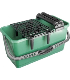 WIADRO GLAZURN.22L + KRATKA + ROLKI STALCO S-39769