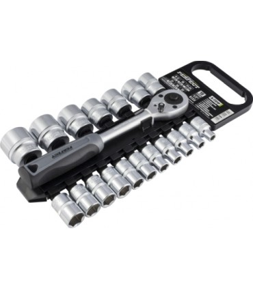 ZESTAW 1/2"- 19 el. NASADEK STALCO PERFECT S-77219