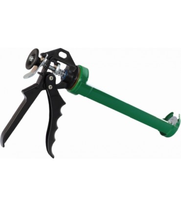 WYCISKACZ DO SILIKONU 230mm PROFI ZIELONY S-37007