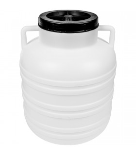 BIN BECZKA NA KAPUSTĘ - BIAŁA, UCHWYTY 20L