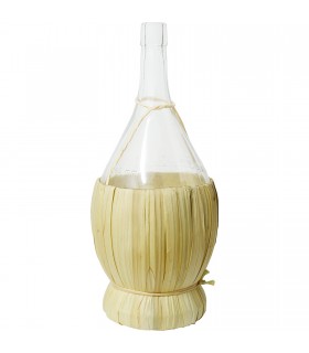 BIN - BUTELKA FIASCO W OPLOCIE Z RĄCZKĄ 1L