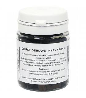 BIN CHIPSY DĘBOWE MOCNO OPIEKANE 20g