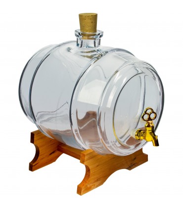 BIN BUTELKA OZDOBNA 100LAT BEZBARWNA 5L