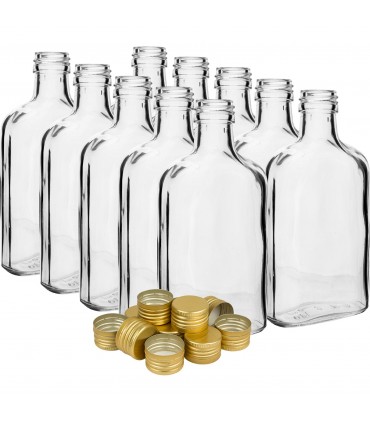 BIN BUTELKA PIERSIÓWKA 200ml + ZAKRĘTKA 1szt.