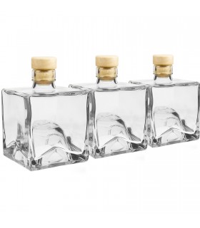 BIN - BUTELKI DO NALEWEK BRUNO 250ml+KOREK 3szt.