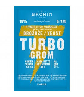 BIN DROŻDŻE GORZELNICZE Turbo Grom 5-7dni 85g