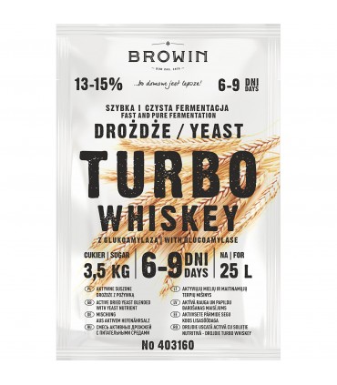 BIN - DROŻDŻE GORZEL. TURBOWHISKEY 6-9 dni, 23g