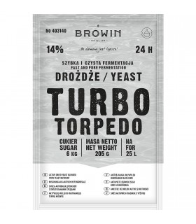 BIN - DROŻDŻE GORZELNICZE TURBO 24h 205g