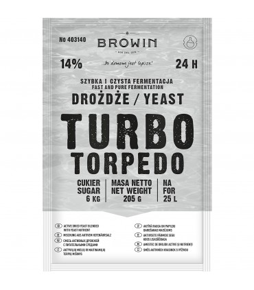 BIN - DROŻDŻE GORZELNICZE TURBO 24h 205g