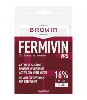 BIN DROŻDŻE WINIARSKIE SUSZONE FERMIVIN VR5 7g