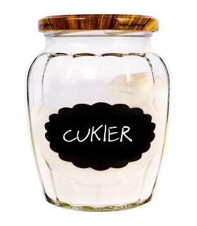 BIN ETYKIETY KREDOWE SAMOP. 12szt. + KREDA