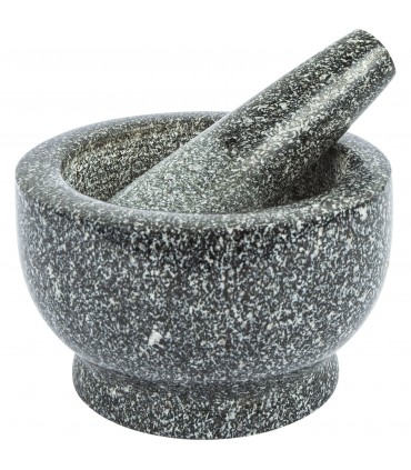 BIN MOŹDZIERZ GRANITOWY Z TŁUCZKIEM