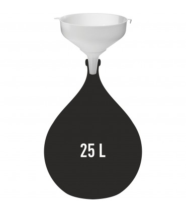 BIN LEJEK PLASTIKOWY fi 25cm BIAŁY