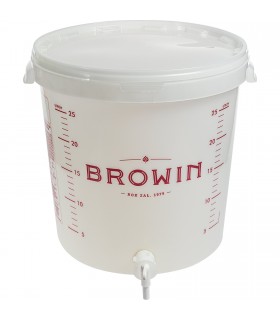 BIN POJEMNIK FERMENTACYJNY 30L+ kran + nadruk