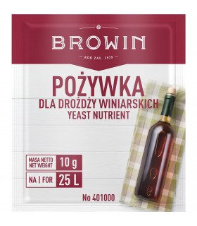 BIN POŻYWKA DLA DROŻDZY WINIARSKICH 10g
