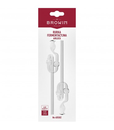 BIN RURKA FERMENTACYJNA SZKLANA 2szt.