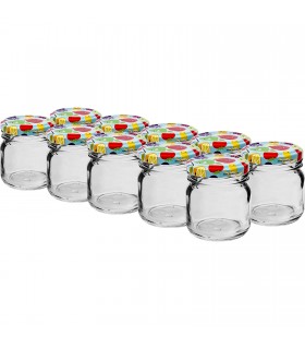 BIN SŁOIK 40ml 10szt. + ZAKRĘTKA fi43 