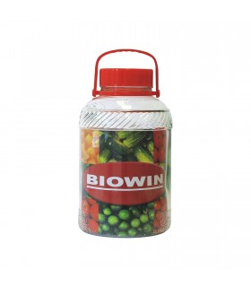 BIN SŁÓJ 10L Z PLASTIKOWĄ POKRYWĄ