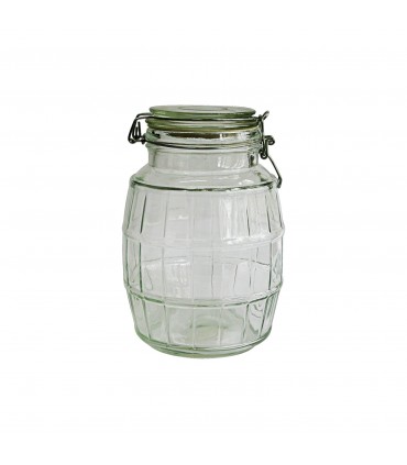 BIN - SŁÓJ SZKLANY Z KLIPSEM 1,7L