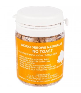 BIN WIÓRKI DĘBOWE NATURALNE NIEOPIEKANE 20g