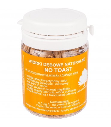 BIN WIÓRKI DĘBOWE NATURALNE NIEOPIEKANE 20g