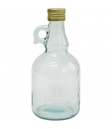 BIN BUTELKA GALLONE BEZ OPLOTU 0,5L + ZAKRĘTKA