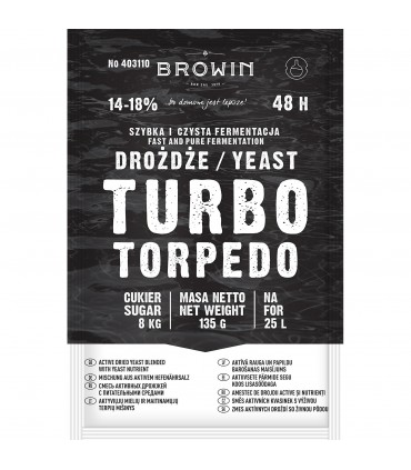 BIN - DROŻDŻE GORZELNICZE TURBO 48h 135g