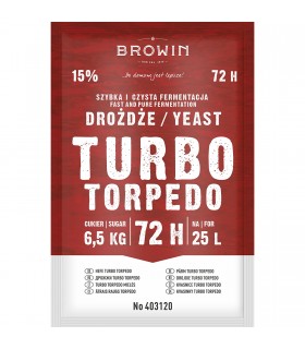 BIN DROŻDŻE GORZELNICZE TURBO 72h 120g
