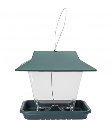 BIN O - KARMNIK DLA PTAK.- PLAST.ZIEL.19,5x14,5x18