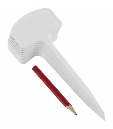 BIN O - TABLICZKI DO OPIS. ROŚLIN+OŁÓWEK 10szt.