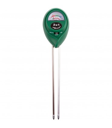 BIN O - TESTER PODŁOŻA 2w1 pH, WILGOTNOŚĆ