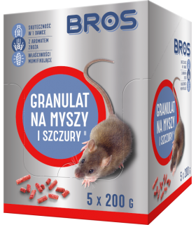 BROS MY - GRANULAT NA MYSZY 100g doypack