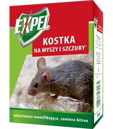 EXPEL KOSTKA NA NA MYSZY I SZCZURY 300g