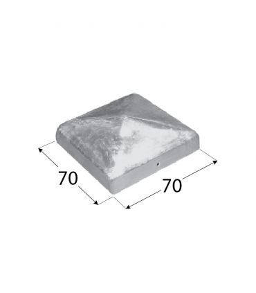 DK 70 Daszek 70x70x1,0