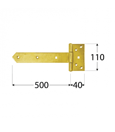 ZBW 500 ZAWIAS 500x40x110x4,0