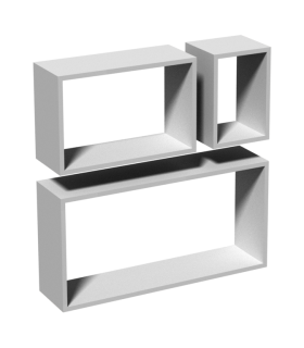 FRS 1 Półka kpl. BI 600/380/170 - (1/op)