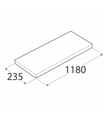 FS 118/24 Półka BI 1185x235