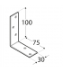 KB 1 Kątownik 100x75x30x3,0