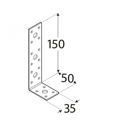 KL 3 Kątownik 50x150x35x2,5