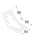 KLR 3 Kątownik 90x90x65x2,5