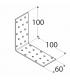 KM 11 Kątownik 100x100x60x2,0