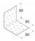 KM 9 Kątownik 80x80x80x2,0
