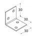 KSO 1 Kątownik ZN 30x30x30x1,5