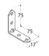 KW 4 Kątownik 75x75x17x2,0
