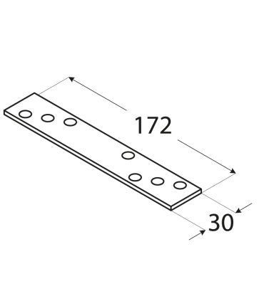 LG 1 Łącznik 172x30x3,0
