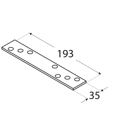 LG 2 Łącznik 193x35x4,0