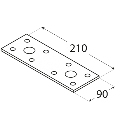 LP 6 Łącznik 210x90x2,5